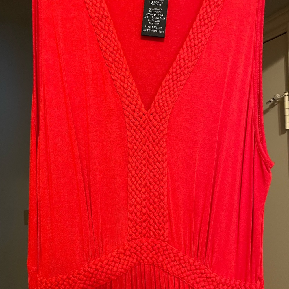 Women's Sleeveless Maxi Dress